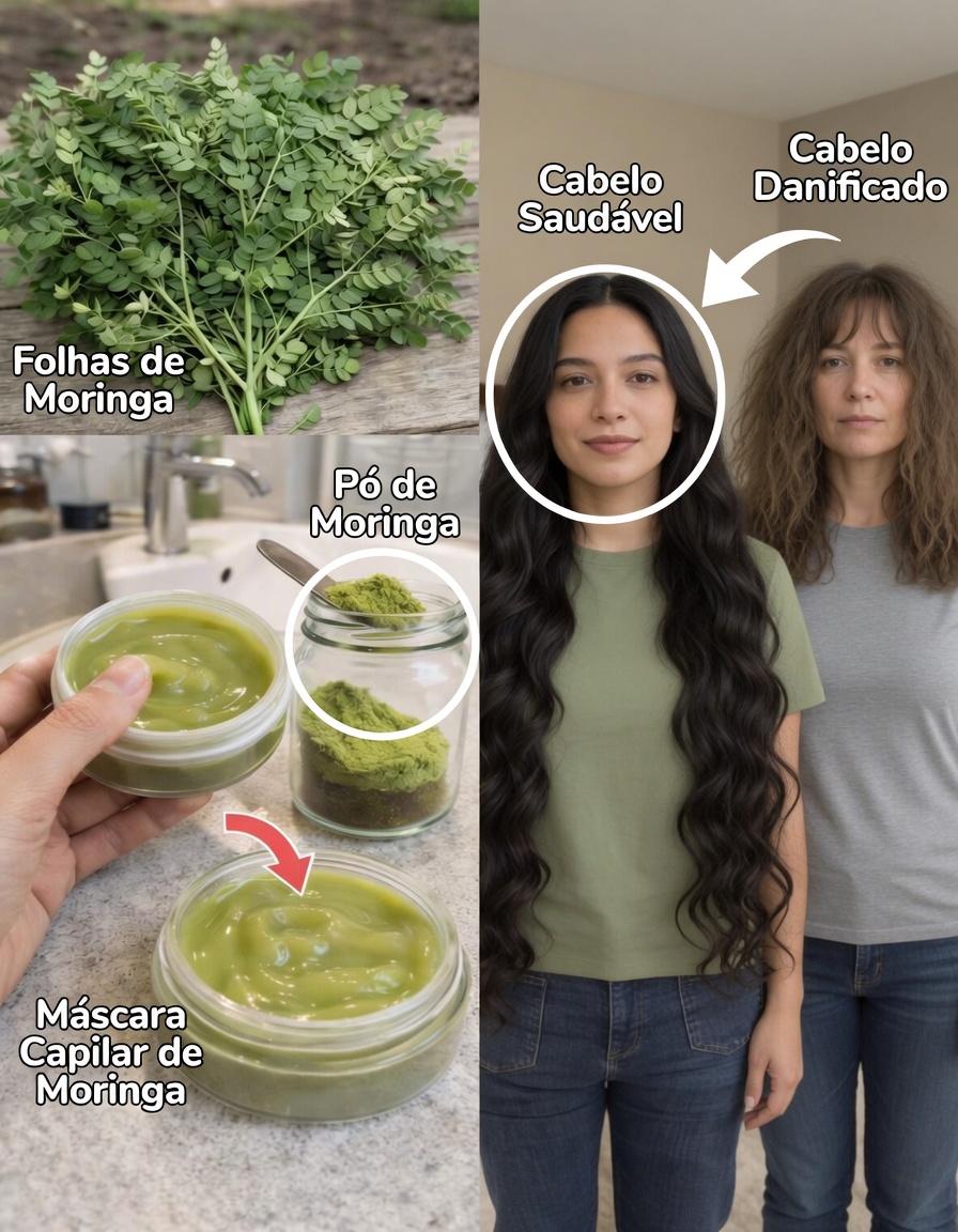 Descubra Três Maneiras Simples e Naturais de Usar Moringa na Sua Rotina para Potenciais Benefícios no Crescimento Capilar