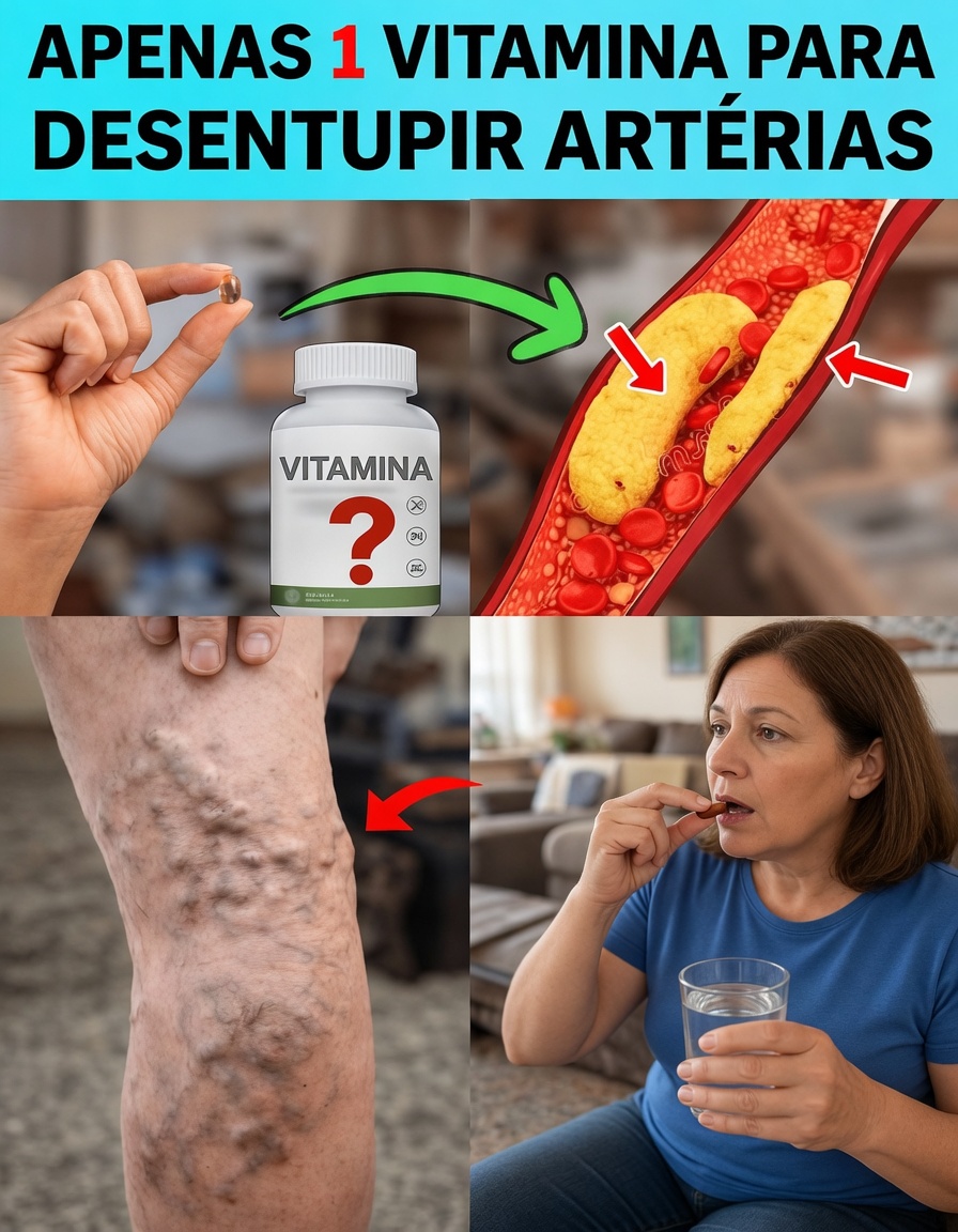 Descubra 7 vitaminas essenciais, respaldadas por pesquisas, que podem ajudar a manter a saúde arterial e o fluxo sanguíneo naturalmente