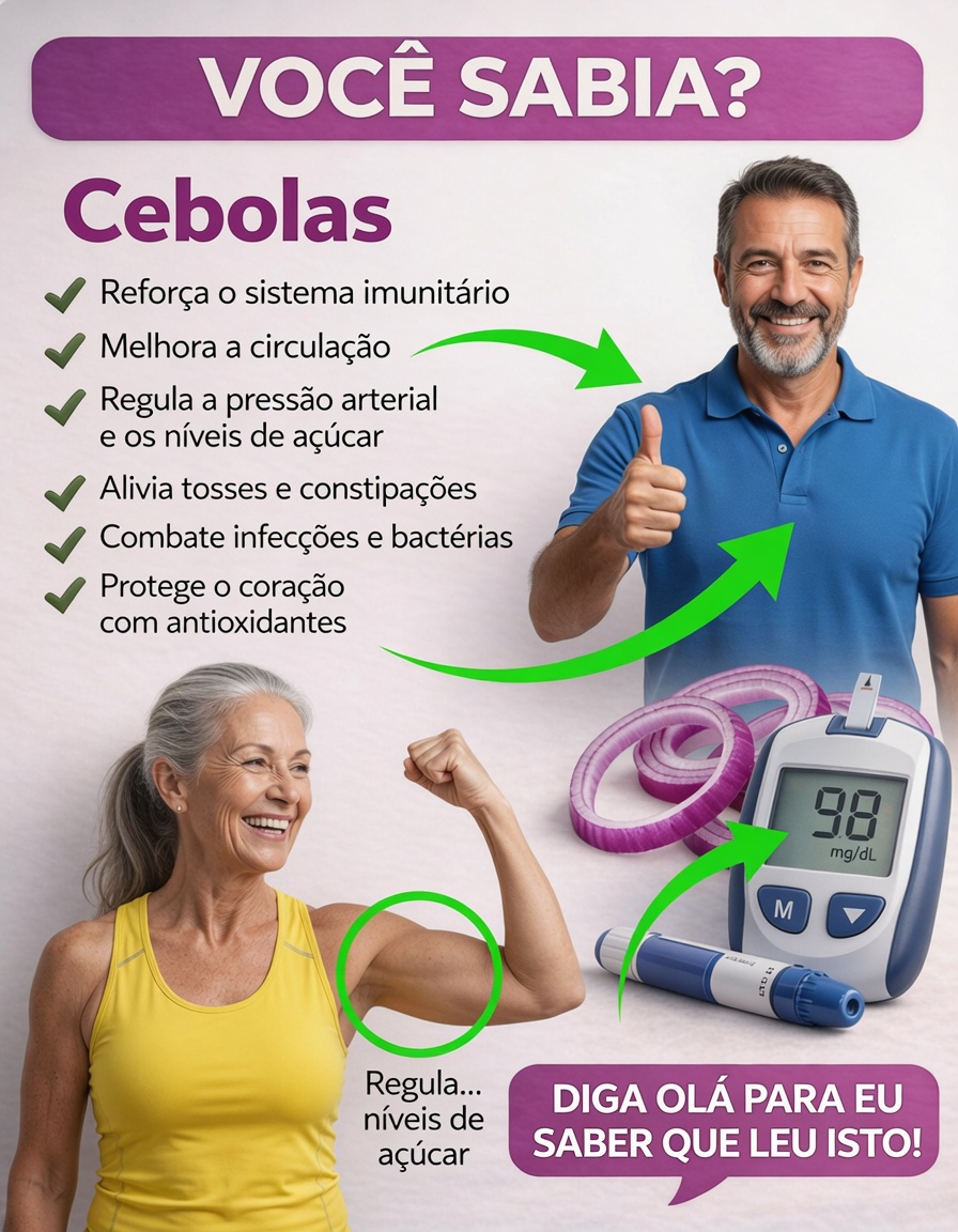 Descubra as formas naturais como as cebolas roxas podem apoiar a saúde do coração, do intestino e da pele na sua dieta diária