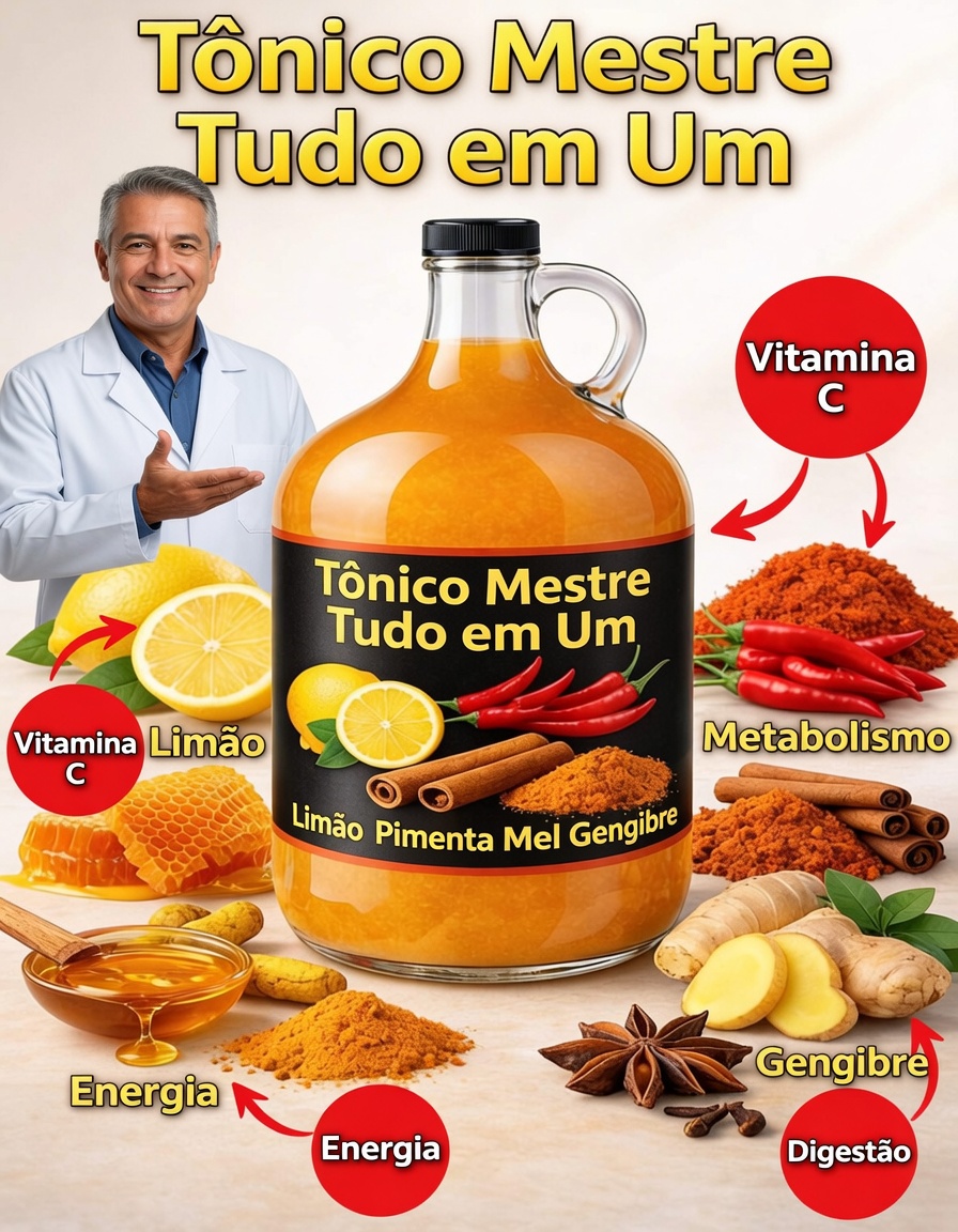 Descubra como preparar shots de tônico mestre tudo-em-um com ingredientes do fire cider, como vinagre de maçã e muito mais