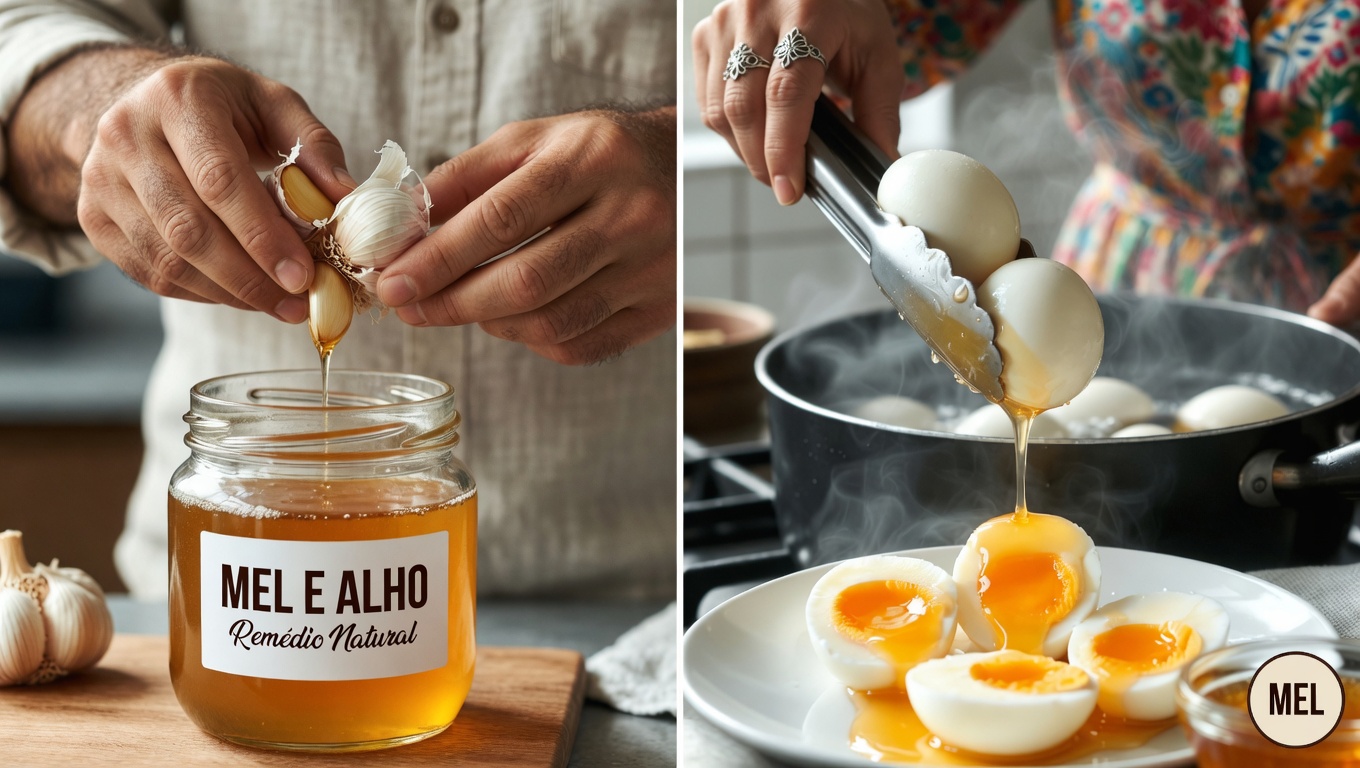Aprenda como ovos de galinha, alho e mel podem se unir nesta receita fácil para apoiar o bem-estar no dia a dia