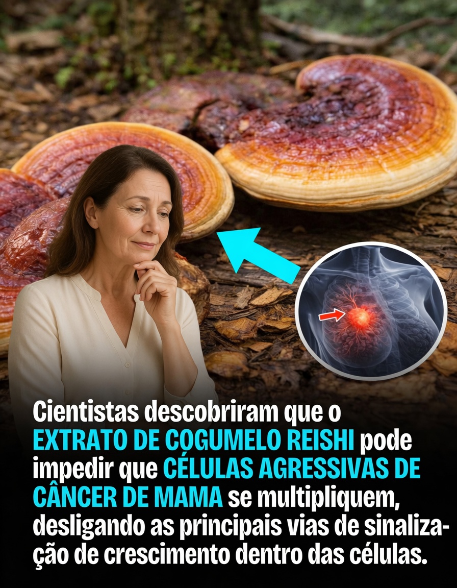 Descubra os Potenciais Benefícios do Cogumelo Reishi no Apoio à Saúde da Mama por Meio de Vias Naturais