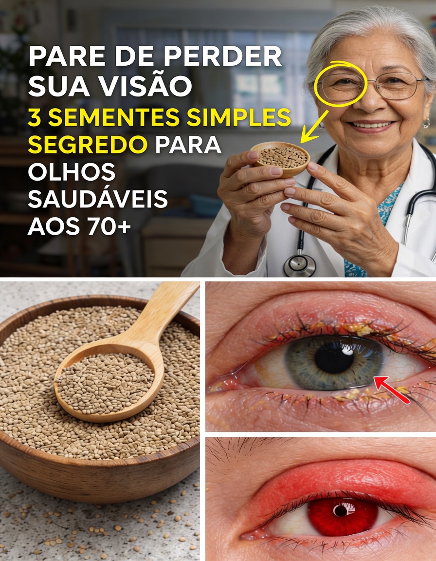 Descubra como adicionar sementes de linhaça à sua rotina diária pode ajudar a apoiar naturalmente a saúde ocular e a visão