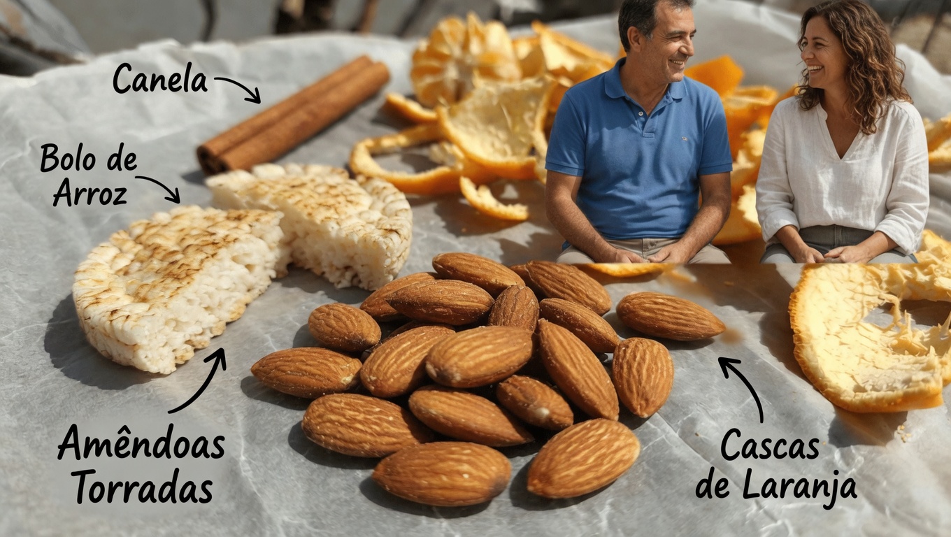 Formas Naturais de Apoiar a Saúde dos Rins, do Fígado e dos Pulmões com Tangerina, Nozes e Gengibre
