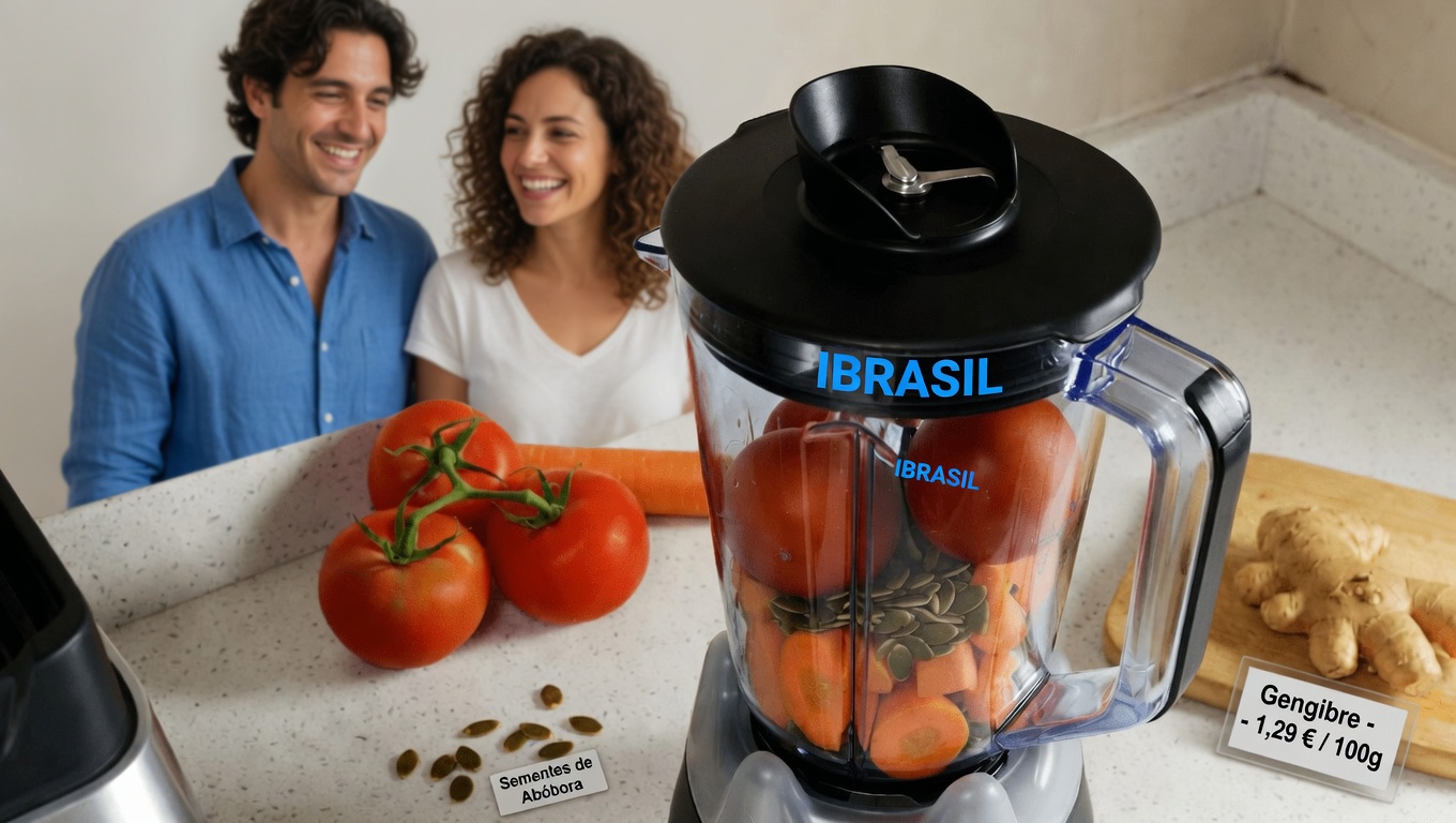 Melhore a Saúde da Próstata Naturalmente: Receita Fácil de Vitamina de Tomate e Cenoura para Bem-Estar Diário