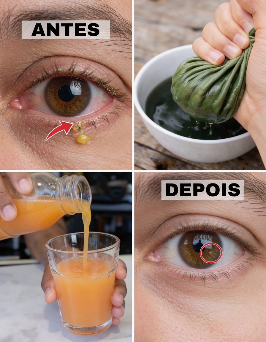 O hábito de tomar uma bebida pela manhã que pode ajudar a aliviar a vermelhidão nos olhos e favorecer uma visão mais nítida e confortável naturalmente