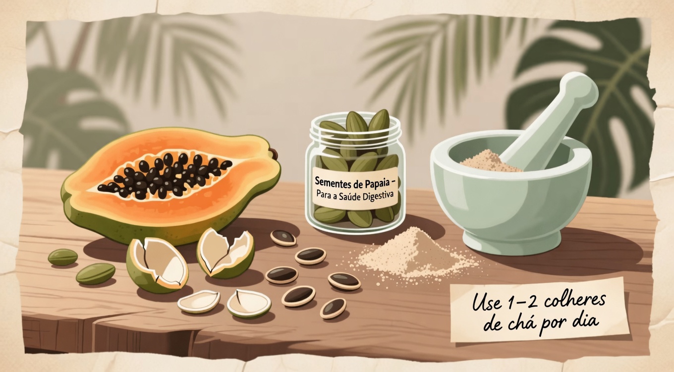 Sementes de Mamão para Alívio das Articulações: Um Hábito Diário Simples para Apoiar Naturalmente o Conforto dos Joelhos, das Costas e da Coluna