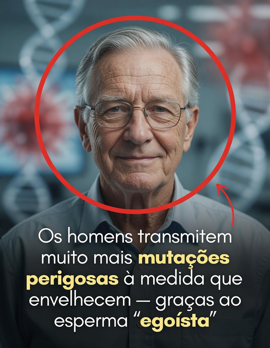 Como a Idade Paterna e os Espermatozoides Egoístas Podem Influenciar os Riscos Genéticos nas Crianças