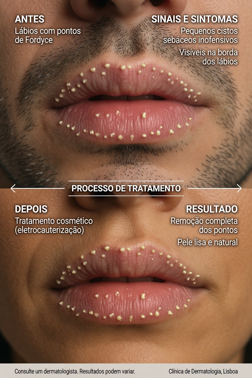 Pontos de Fordyce nos Lábios: O que Essas Pequenas Manchas Amarelas ou Brancas Realmente Significam e Por Que Elas São Normais