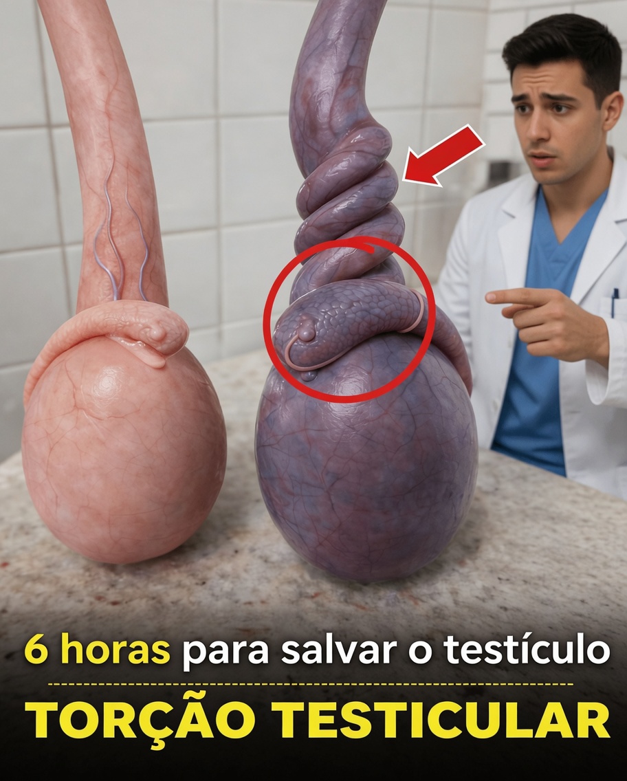Torção Testicular: Por Que a Dor Súbita e Intensa Significa que Você Tem uma Janela de Tempo Limitada para Buscar Ajuda de Emergência