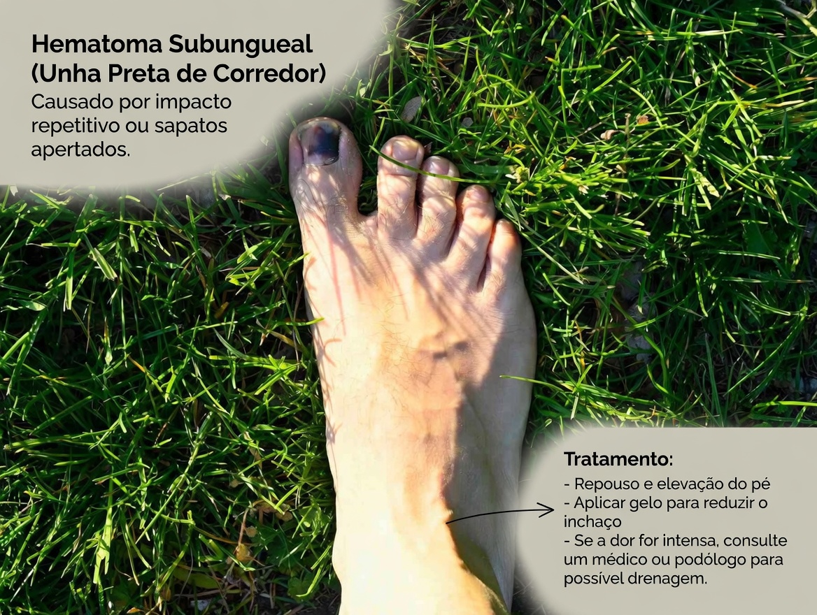 O que a sua unha do pé preta pode estar tentando dizer: causas comuns e hábitos diários inteligentes a considerar