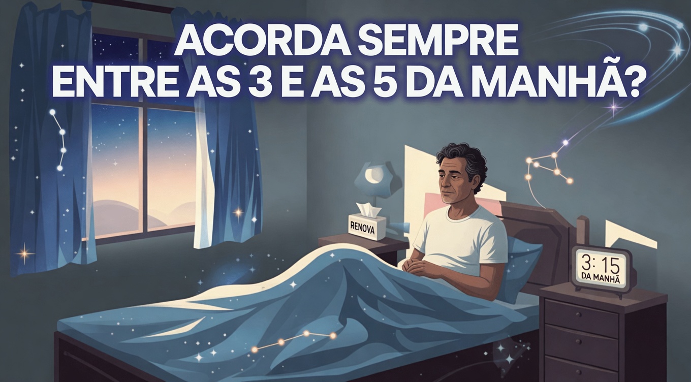 Por que você continua acordando entre 3 e 5 da manhã? Explorando causas comuns e hábitos úteis