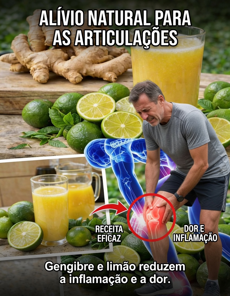 A Bebida Matinal Esquecida Que Faz Suas Artérias Respirarem Novamente: Desbloqueie uma Melhor Circulação com Gengibre e Limão