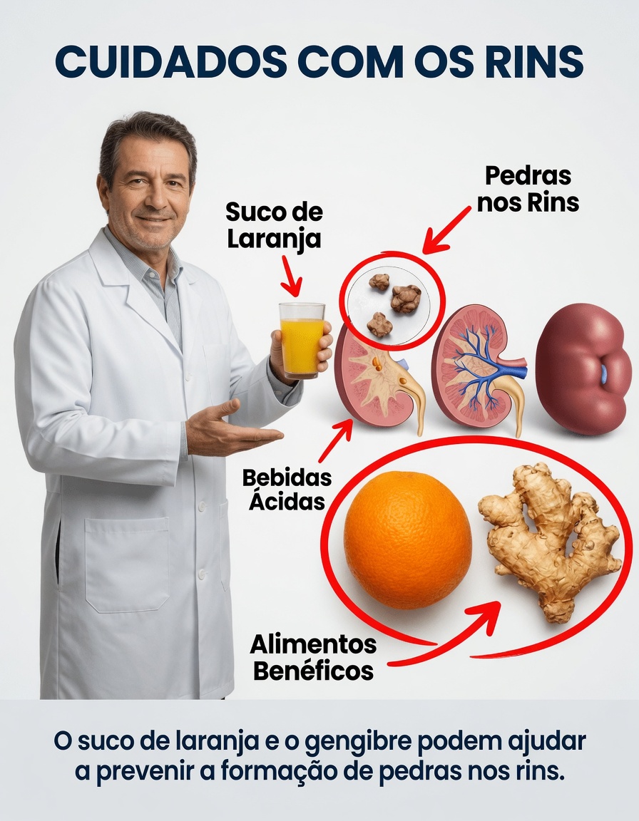 Um Hábito Diário Simples com Tangerina, Nozes e Gengibre para Apoiar a Saúde dos Rins, do Fígado e dos Pulmões Após os 40