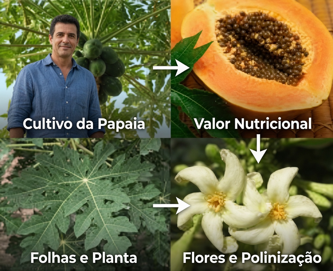 Explorando o Potencial das Folhas de Mamão para a Saúde Capilar: O que a Ciência Sugere