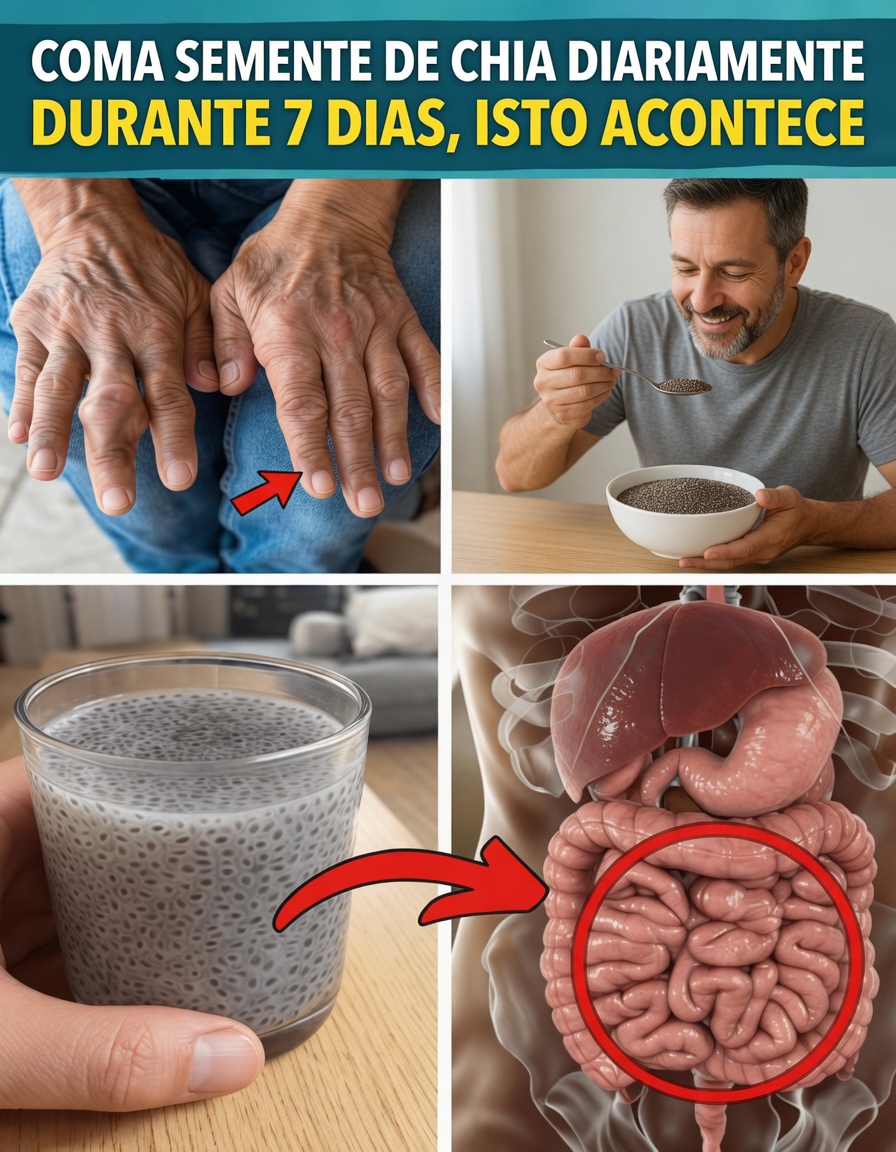O que acontece quando você come sementes de chia diariamente por 7 dias e o que esperar realisticamente