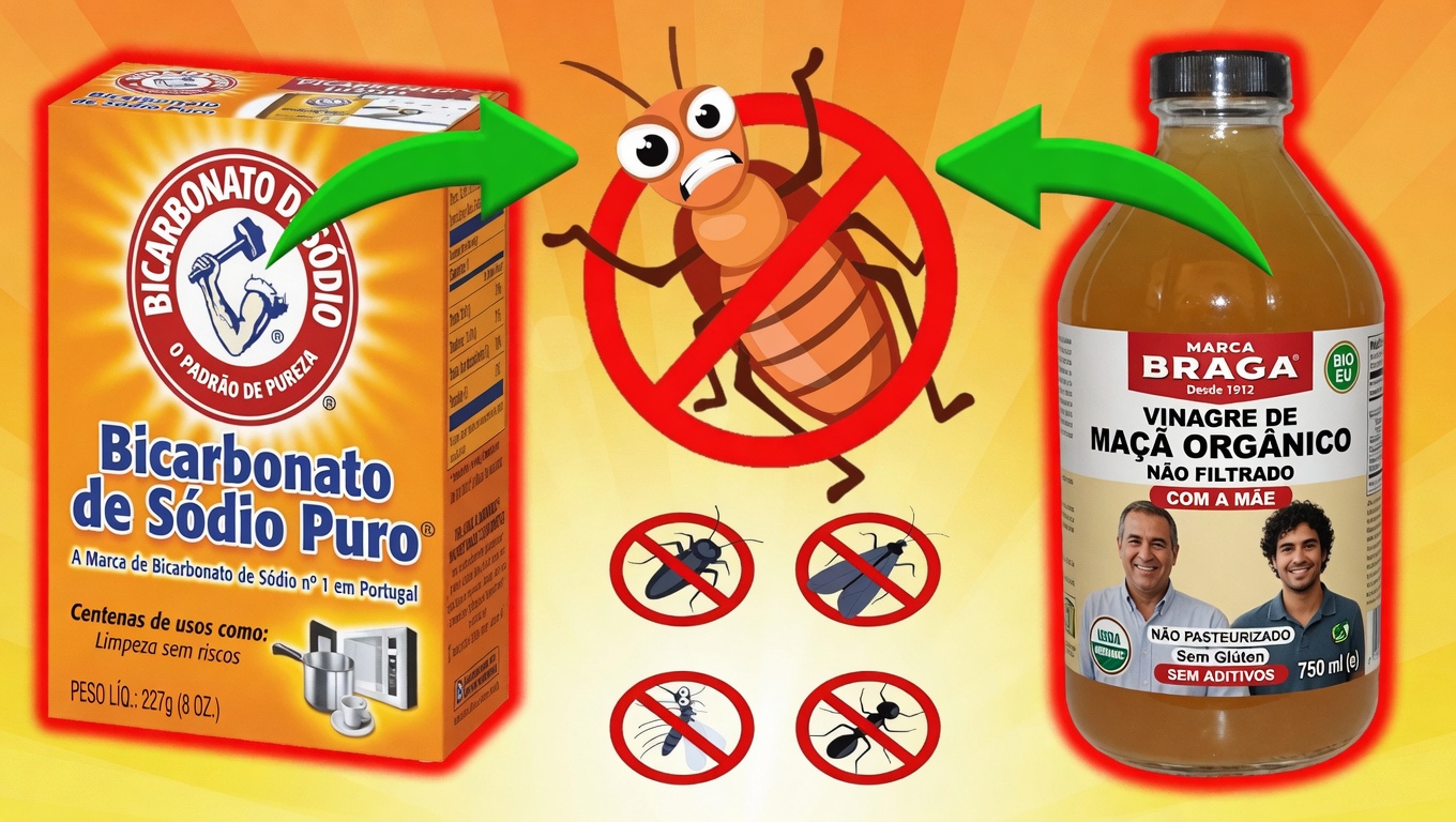 Como usar bicarbonato de sódio com segurança contra pragas domésticas comuns, como baratas, formigas e ratos