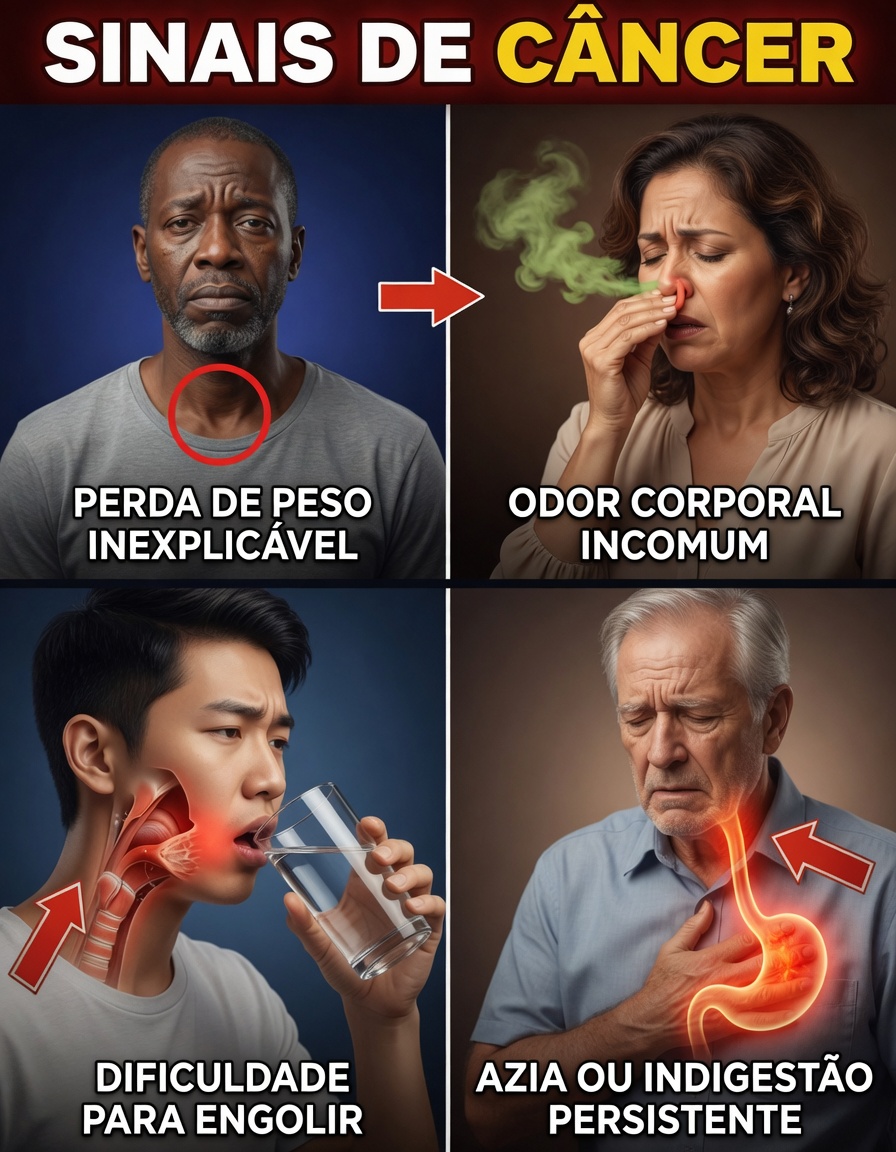 10 Sinais Sutis de Câncer que Seu Corpo Pode Estar Apresentando e Por Que Você Deve Prestar Atenção