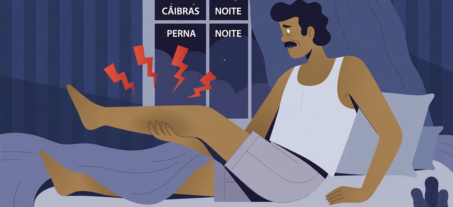 Por que as cãibras nas pernas à noite acontecem e hábitos simples que podem ajudar você a dormir melhor