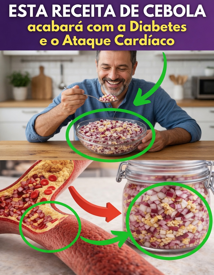 Como Receitas com Cebola Roxa Podem Ajudar a Manter a Glicemia Saudável e o Bem-Estar do Coração nos Hábitos Diários