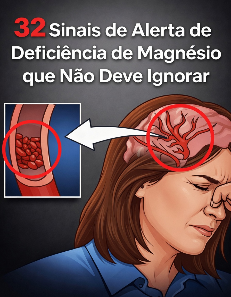 32 Sinais de Alerta de Deficiência de Magnésio e Alimentos para Aumentar Seus Níveis Naturalmente