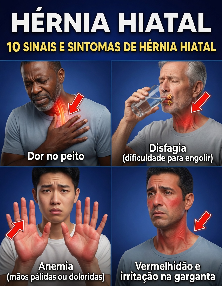 10 Sinais e Sintomas de Hérnia de Hiato que Você Deve Conhecer para Melhor Consciência Digestiva