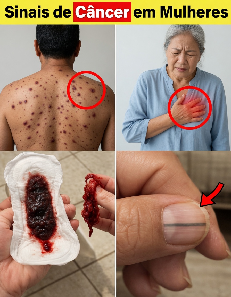 14 Sinais Visíveis de Câncer que Muitas Mulheres Ignoram e Como Reagir Cedo