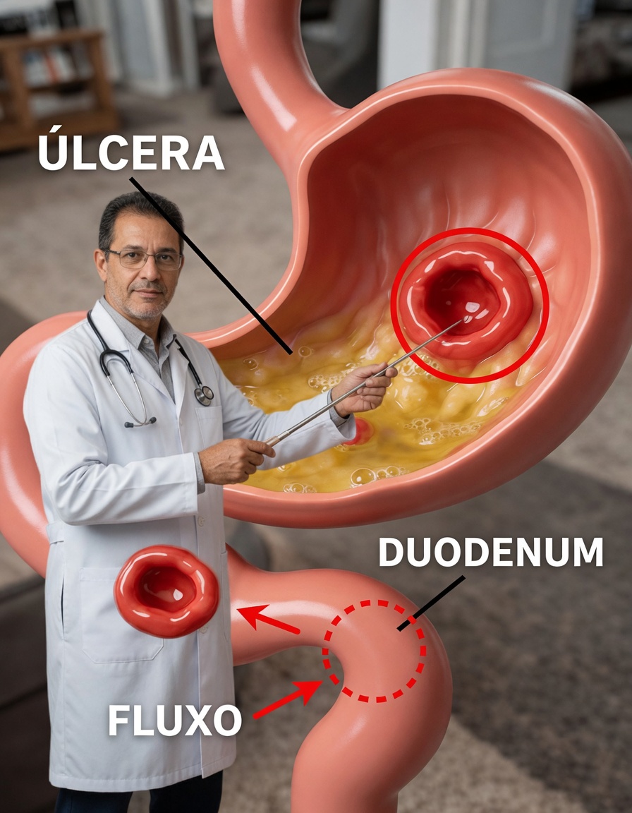 Por que sua úlcera pode não melhorar: hábitos alimentares do dia a dia que podem retardar a cicatrização do estômago