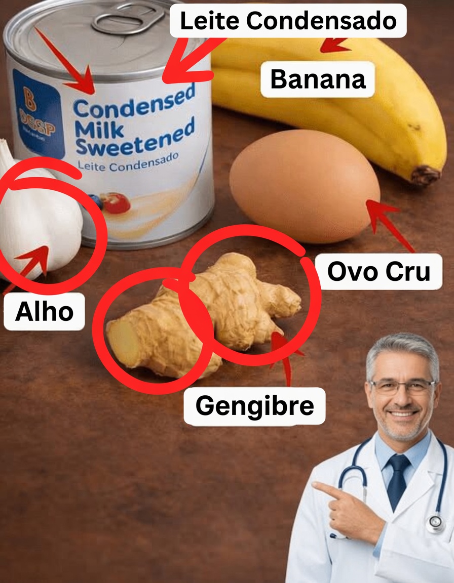 Tônico Natural para Apoio à Fertilidade com Banana, Ovo, Gengibre e Alho: Um Guia Simples Caseiro