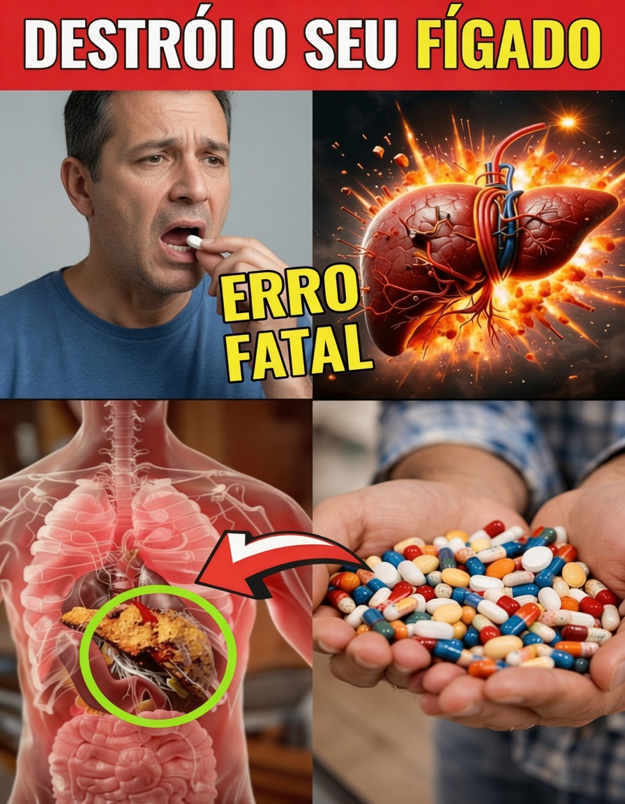 10 Medicamentos Comuns que Podem Afetar a Saúde do Fígado e Sinais Precoces a Observar