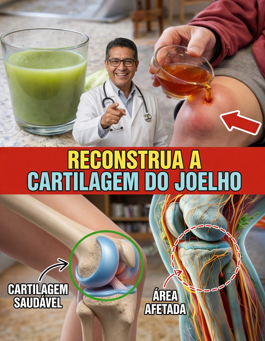 Como Fazer um Smoothie Rico em Nutrientes que Ajuda a Sustentar a Saúde da Cartilagem do Joelho (Baseado na Ciência)