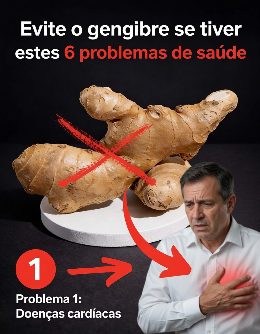 Médicos alertam: o gengibre pode causar efeitos colaterais graves em certos grupos – o que você precisa saber