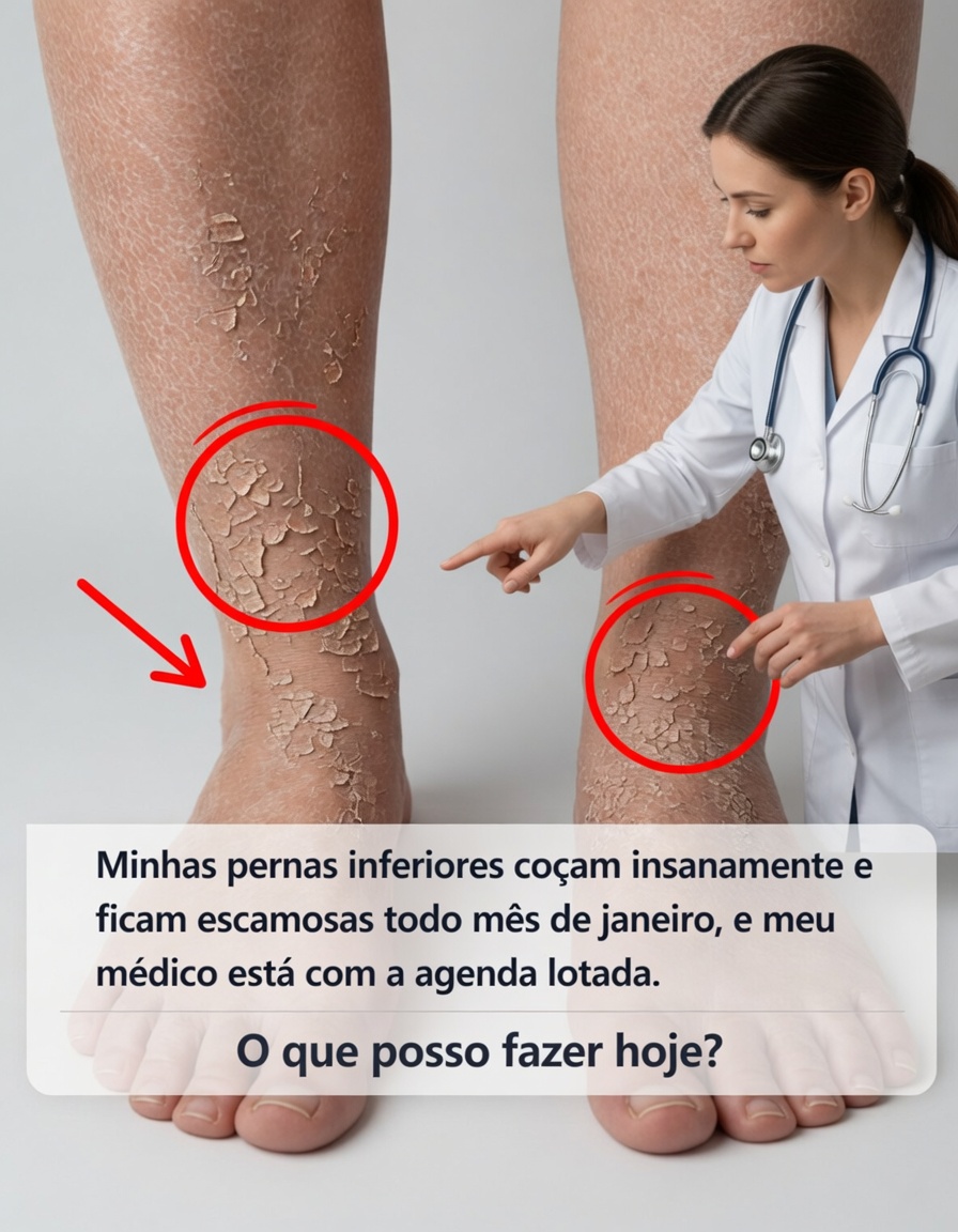 Por que suas pernas ficam incrivelmente coçando e escamosas todo mês de janeiro — e o que você pode fazer agora mesmo