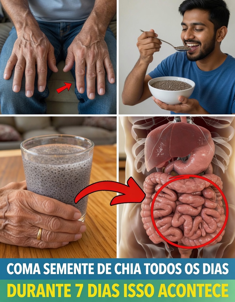 O que acontece quando você come sementes de chia diariamente por 7 dias (não é o que você espera)