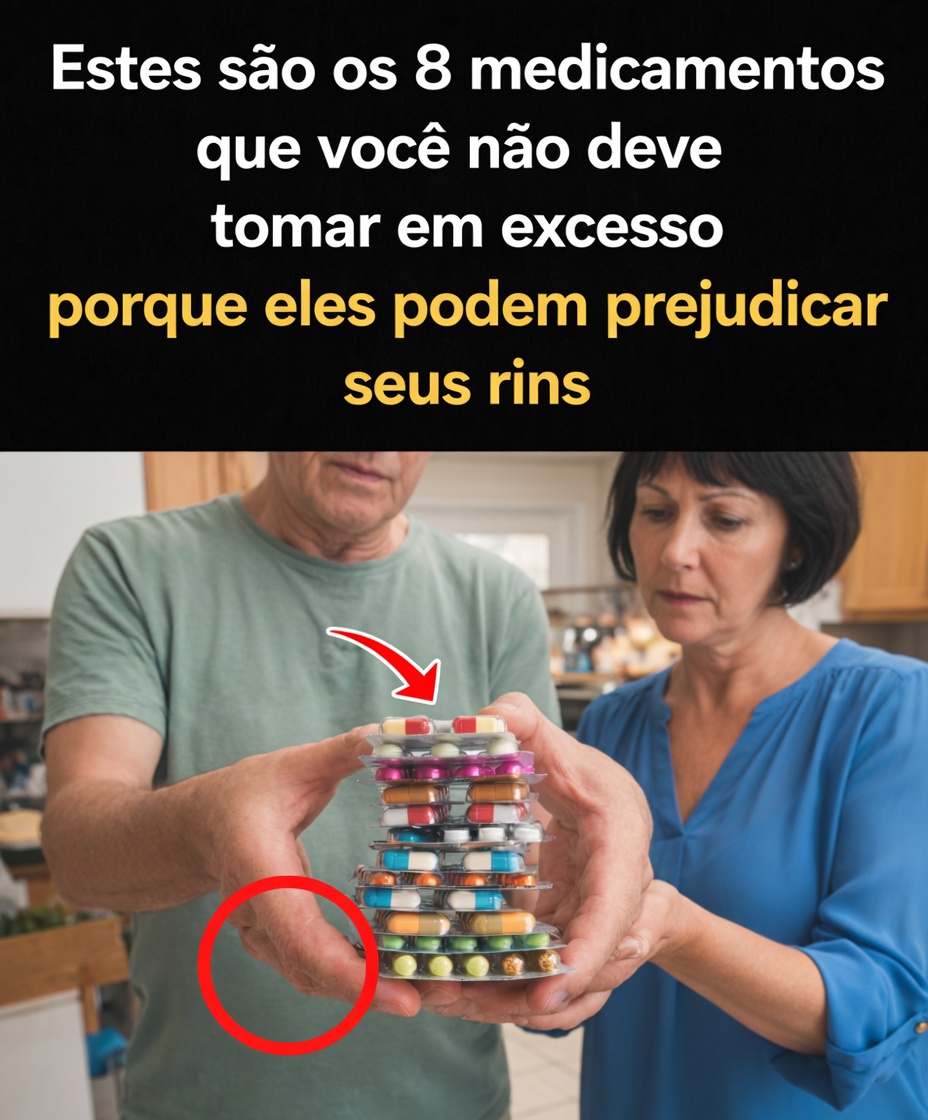 8 Medicamentos Comuns que Podem Prejudicar Seus Rins (e Por Que a Automedicação é Arriscada)
