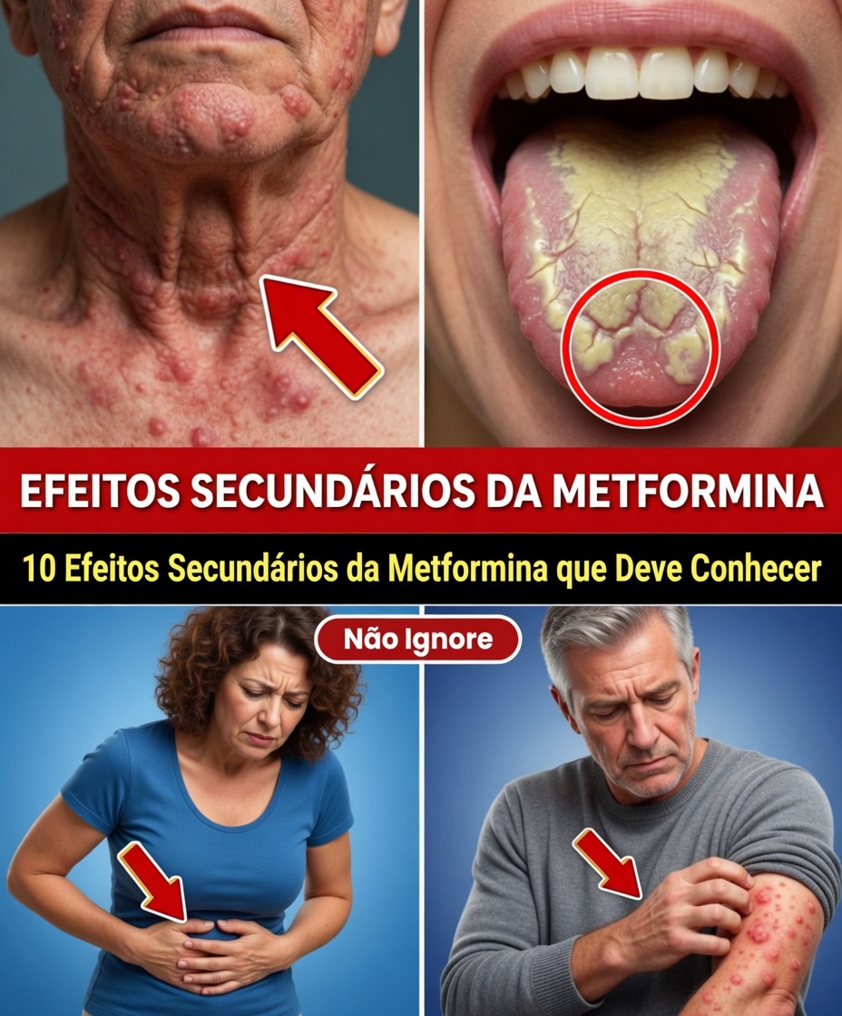 Os 10 efeitos colaterais da metformina que seu médico pode não mencionar – o que você realmente precisa saber