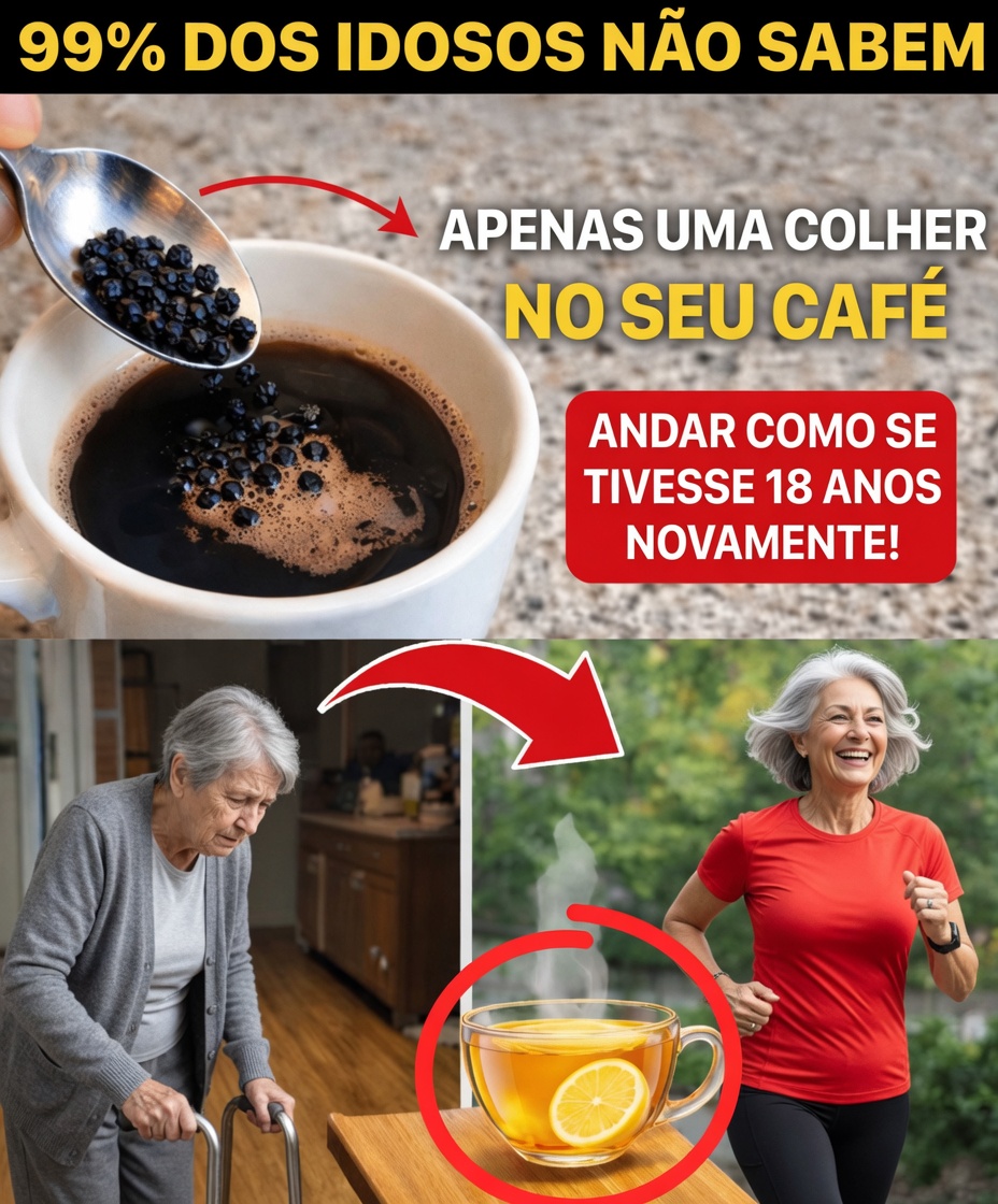 Adicione apenas uma colher ao seu café da manhã — idosos acima de 60 anos ficam surpresos com as mudanças