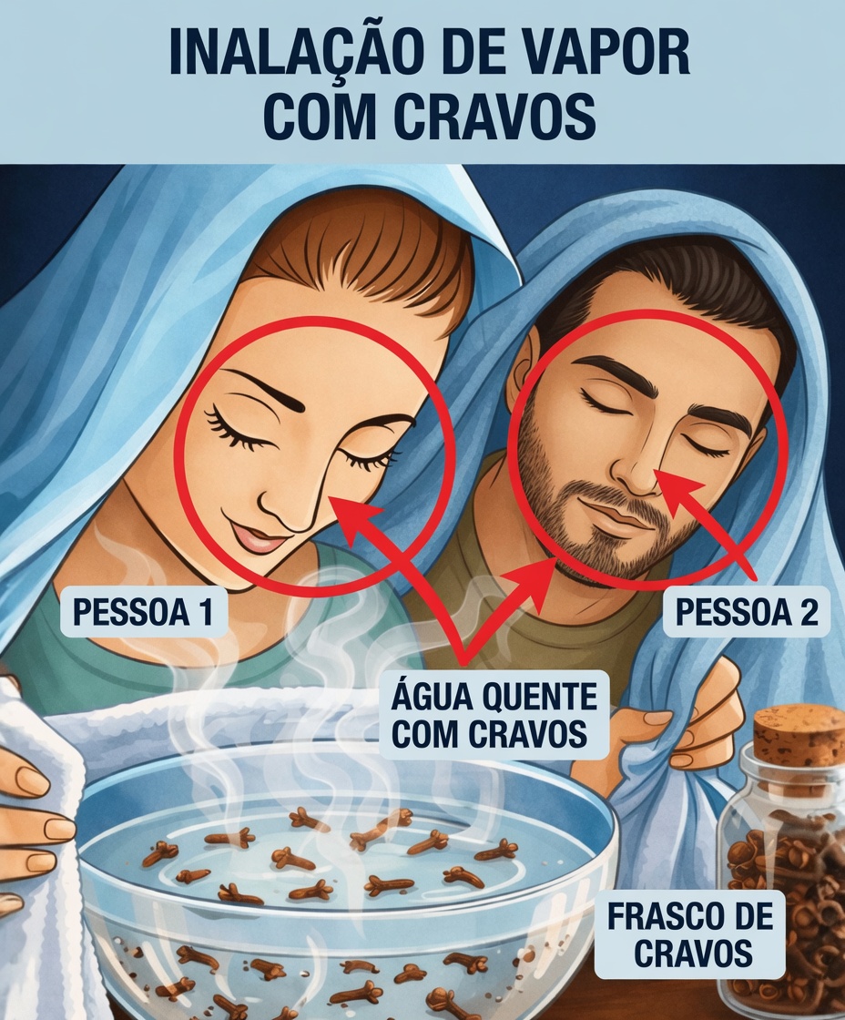 O Poder da Inalação de Vapor de Cravo: Uma Forma Natural de Apoiar o Conforto Respiratório
