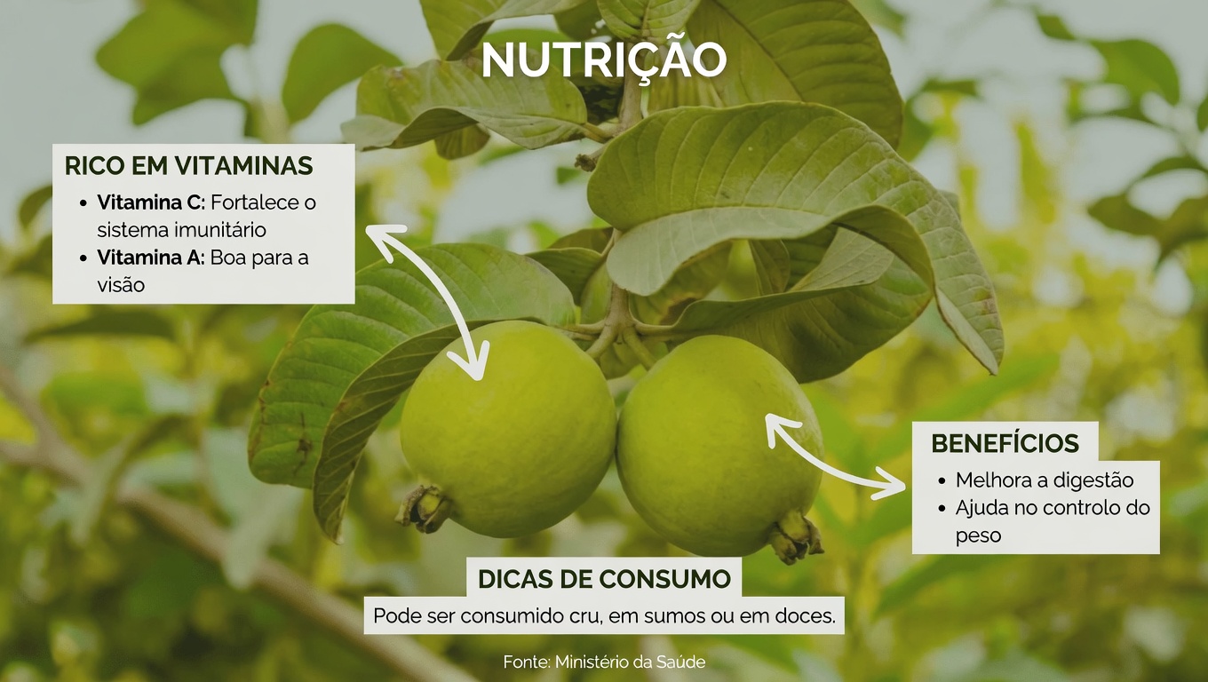 Goiaba: Descubra a Fruta Rica em Nutrientes da Natureza para Apoiar a Saúde Ocular