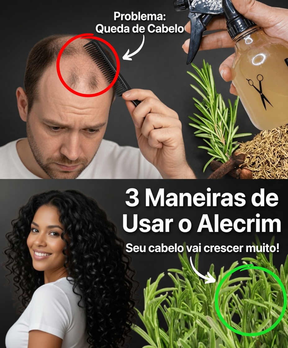 3 Maneiras Práticas de Incorporar o Alecrim para Cabelos Mais Saudáveis e com Aparência Mais Volumosa