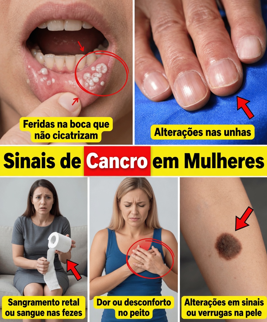 14 Sinais de Alerta de Câncer que Muitas Mulheres Ignoram – Não Ignore Essas Mudanças Sutis