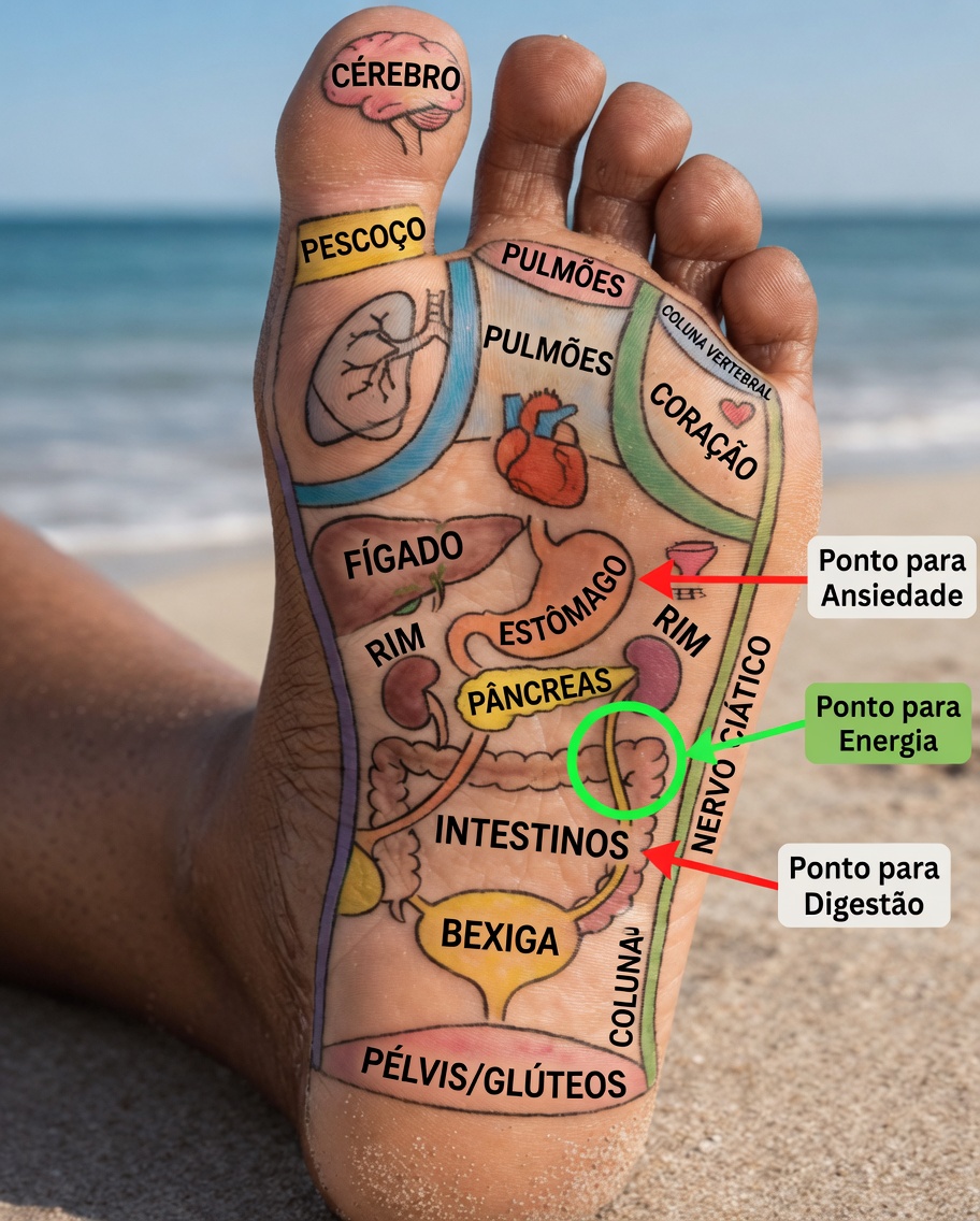 Qual é este ritual antigo de cuidados com os pés?