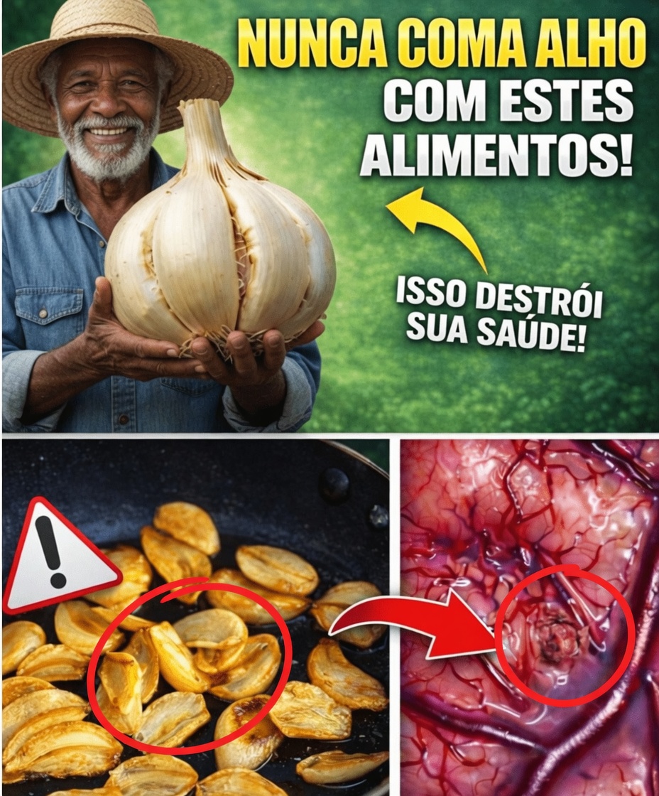 8 Combinações com Alho que Podem Causar Desconforto Digestivo (e Maneiras Inteligentes de Evitá-las)