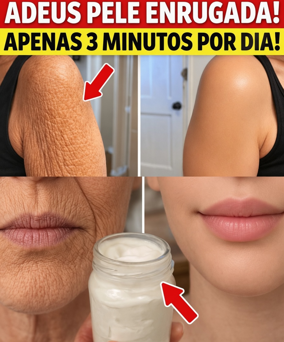Idosos: A solução diária de 3 minutos que pode transformar a pele crepeada, fina como papel (7 hábitos com respaldo científico que você pode começar hoje à noite)