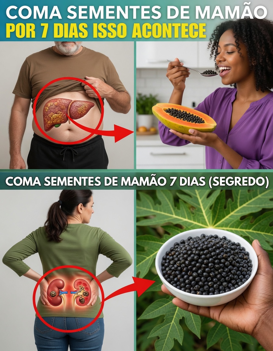 Sementes de Mamão: Uma Adição Natural à Sua Rotina Diária – O Que a Ciência Sugere Após 7 Dias