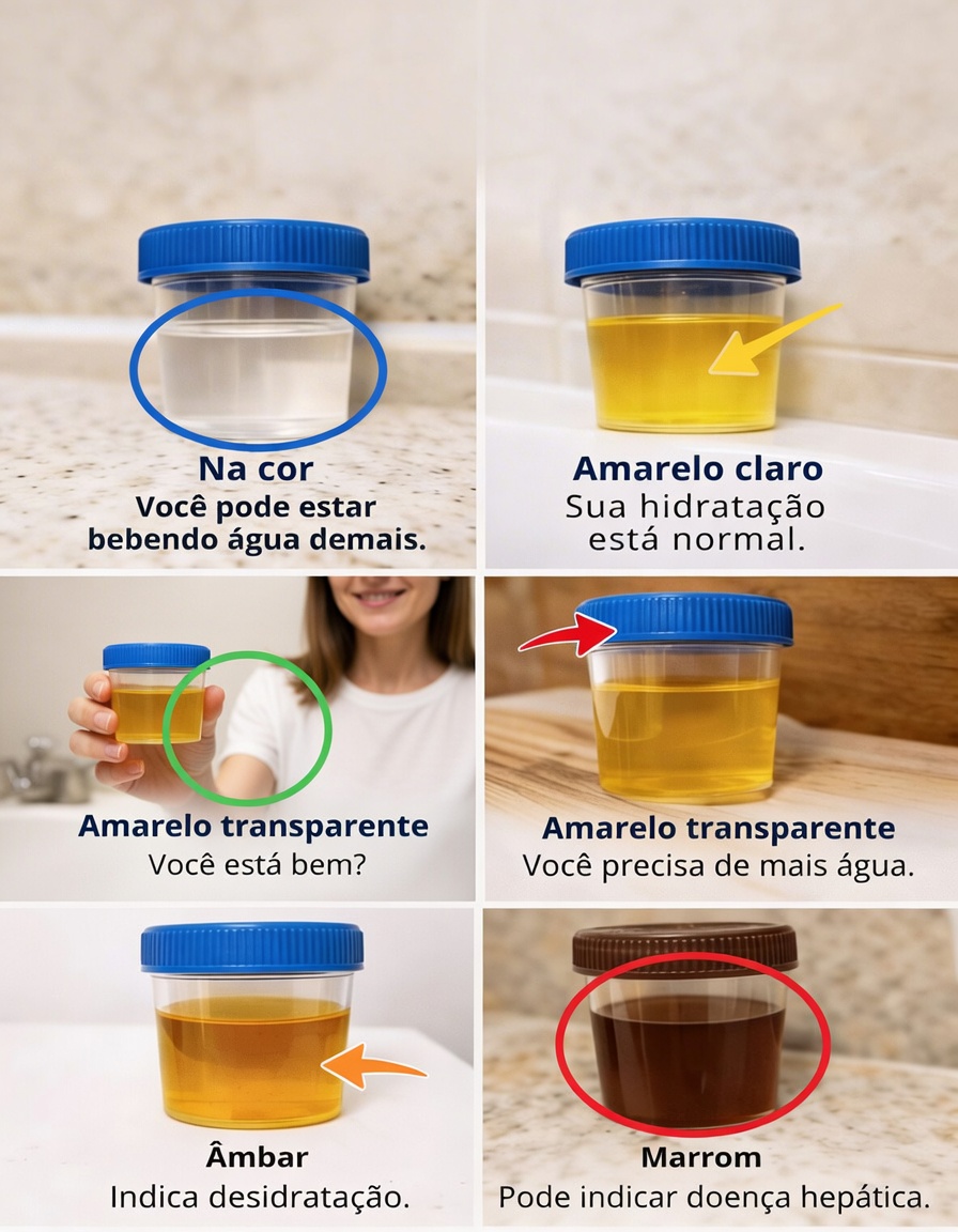 O Que a Cor da Sua Urina Diz Sobre Sua Hidratação e Saúde: Um Guia Diário Simples