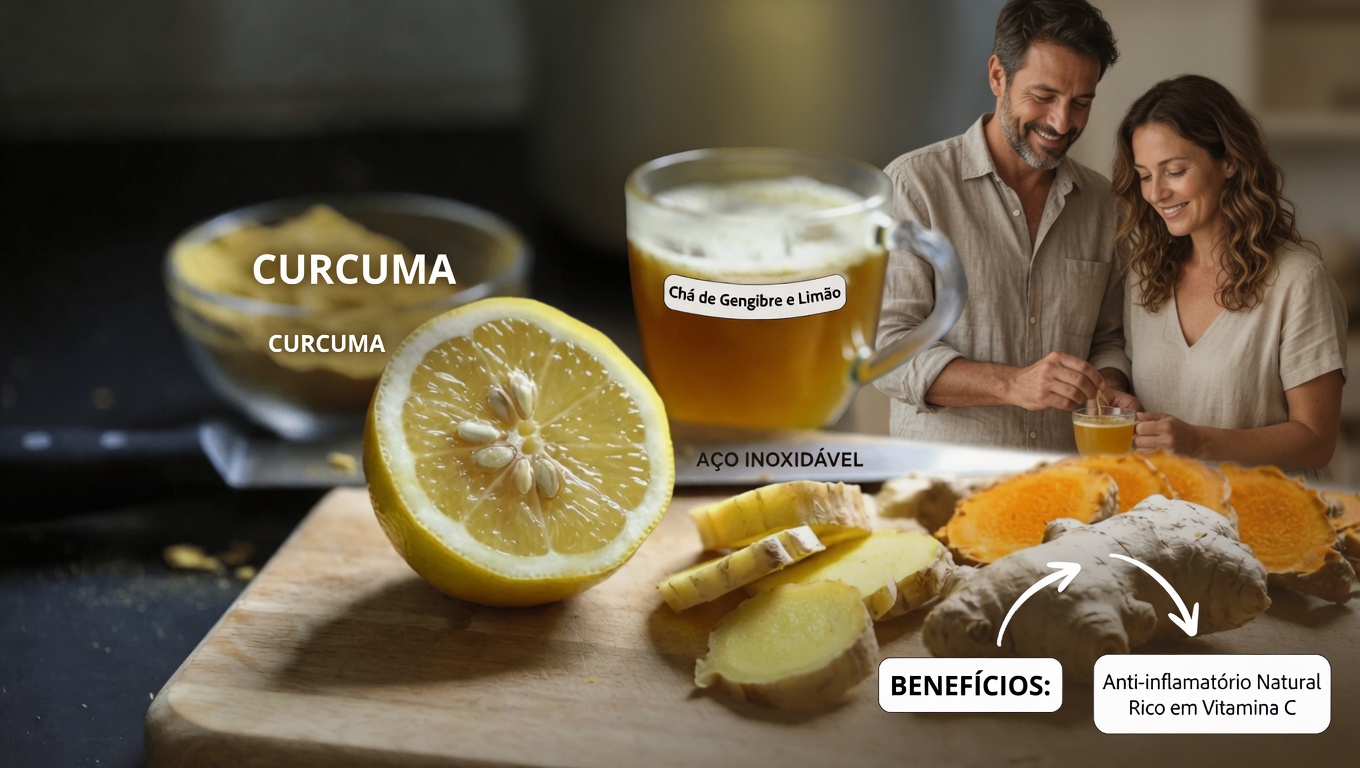 Esqueça os suplementos caros: 2 bebidas douradas simples para apoiar sua energia diária e o brilho da pele