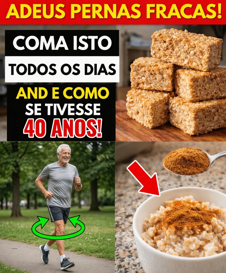 Mais de 60? Coma esta única coisa todos os dias — suas pernas podem permanecer fortes o suficiente para dançar aos 90