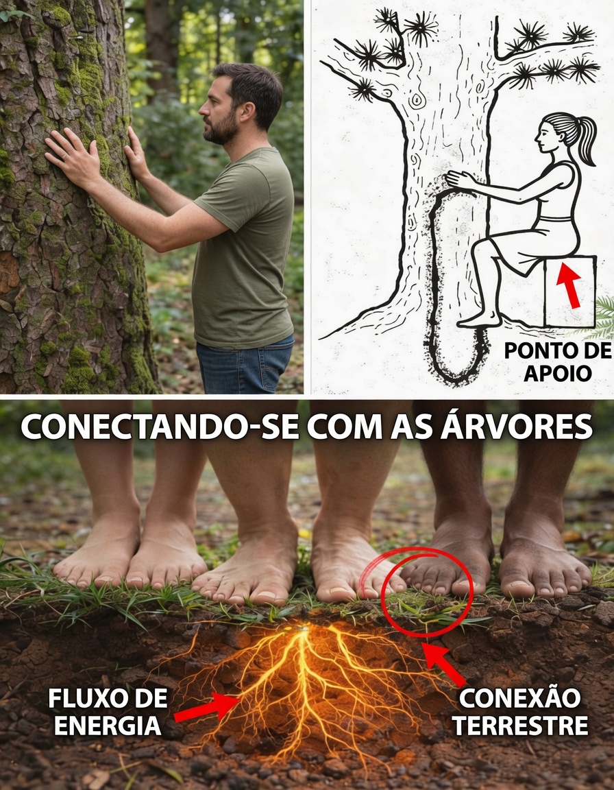 Como Praticar o Aterramento com Árvores: Uma Maneira Simples de Reconectar-se com a Natureza