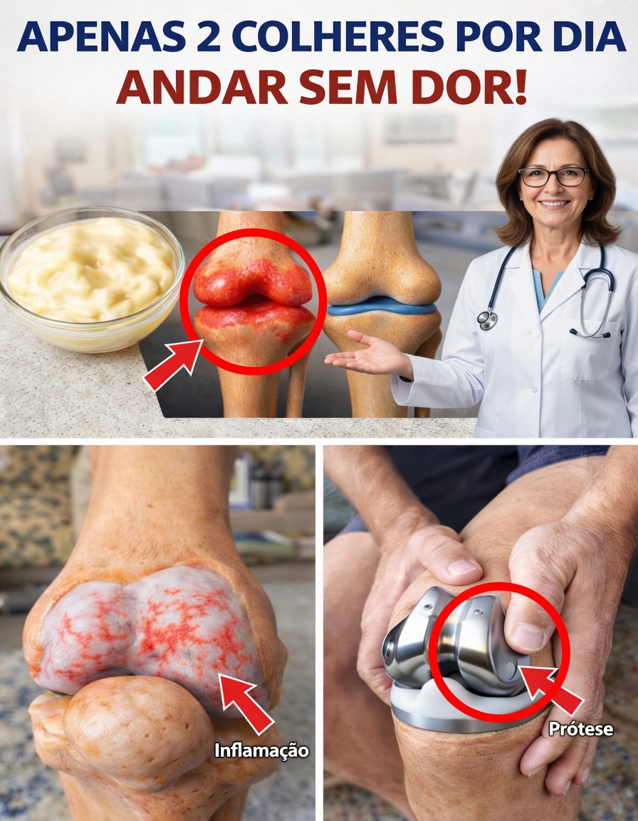 Médico ortopedista de 97 anos revela: o único alimento que pode ajudar a reparar a cartilagem do joelho durante a noite!